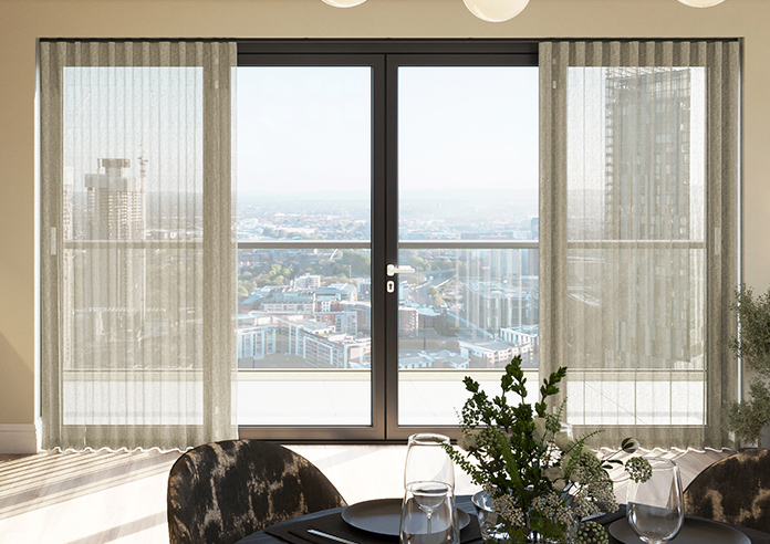 Kalahari Voile, Warm Grey - Made to Measure Curtains - Image 3